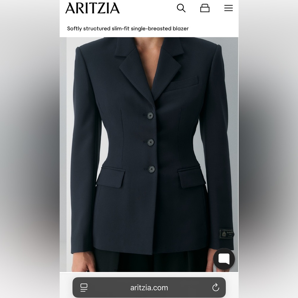Aritzia Standout Blazer. Never worn. Perfect condition.
